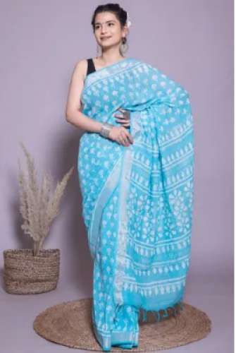 Printed Cotton Saree