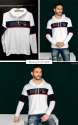 White Colour Mens Hoodies 