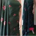 Embroidered Chanderi Dress Material thumb 1