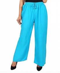 Free size Plain Rayon Palazzo pant