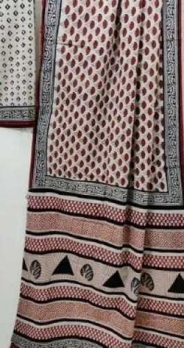 Bagru Special Hand Block Printed Saree by Parth Textile