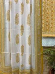 Fancy Cotton Dabu Printed Dress Material 