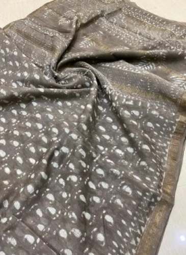 Parth Textile Presents Maheshwari Block Print Sari by Parth Textile