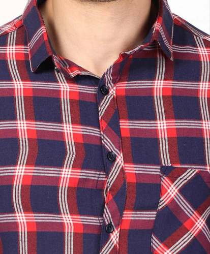 New Multi Color Mens Checks Shirt Color by Royal Warriors