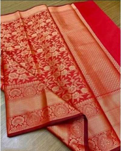 Bridal Wear Tanchui Banarasi Silk Saree  by ABDULLAH CREATION