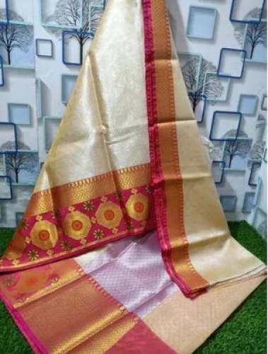 Wedding Wear Organza Silk Saree  by Asif Textile