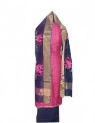 Party wear Maheshwari Silk Suit Material 