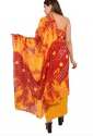 Jam Cotton Yellow and Red Bandhani Dress thumb 1