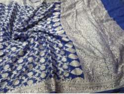 Party Wear Pure Chiffon Banarasi Saree 