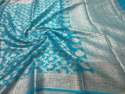 Party Wear Pure Chiffon Banarasi Saree  thumb 3