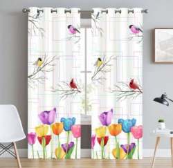 Buy Fancy Printed Curtain At Wholesale Price by Kanha Overseas