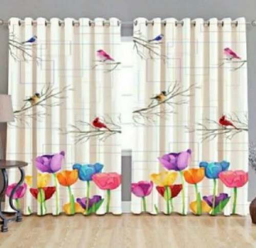 New Digital Printed Curtain At Wholesale Price by Kanha Overseas