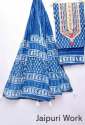 Bagri Indigo Suit Material From Bagru 