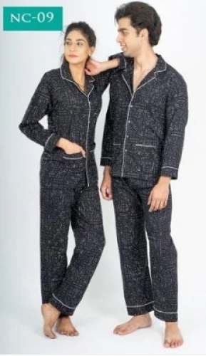 Couple Night Wear Set  by Govind Hand Printers