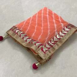 Chiffon Gota Patti Leheriya Dupatta 