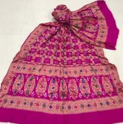 Pure Banarasi Weaving Bandhani Dupatta 