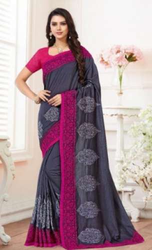 Ladies Silk Designer Saree by Gayatri Arts