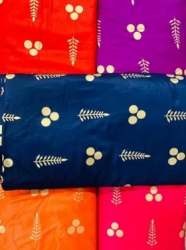 New Collection Rayon Gold Printed Fabric