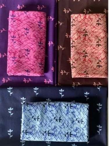 New Rajwadi Print Cotton Nighty Fabric  by Rishabh Tex Com