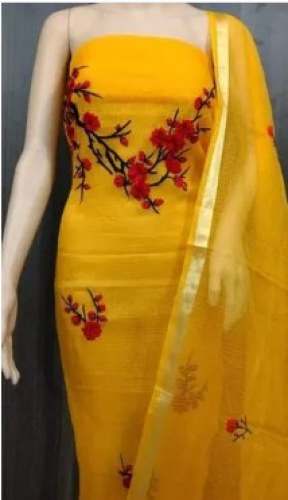 Fancy Kota Cotton Dress Material  by Handloom Saree Kendra