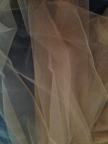 Dyed Butterfly Net Fabric by Wavelon Creation