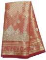 Festive Wear Banarasi Brocade Embroidered Saree thumb 1