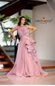 Light Pink Party Wear Gown 