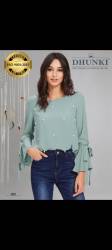 Dhunki 1991 Designer Bell sleeve Top