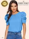 Dhunki 2111 Fancy Sleeve Top