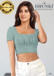 Dhunki 2121 Designer Crop Top