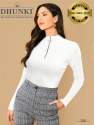 Dhunki 2241 mock neck with stylish zip T-Shirt thumb 2