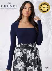 Dhunki 2501 Plain Fancy Top