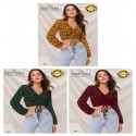Dhunki 5661 V Neck Crop Top  thumb 3