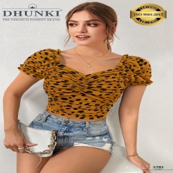 Dhunki 5781- Premium Crop Top 