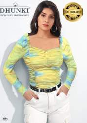Dhunki 5901 Long Sleeve crop top