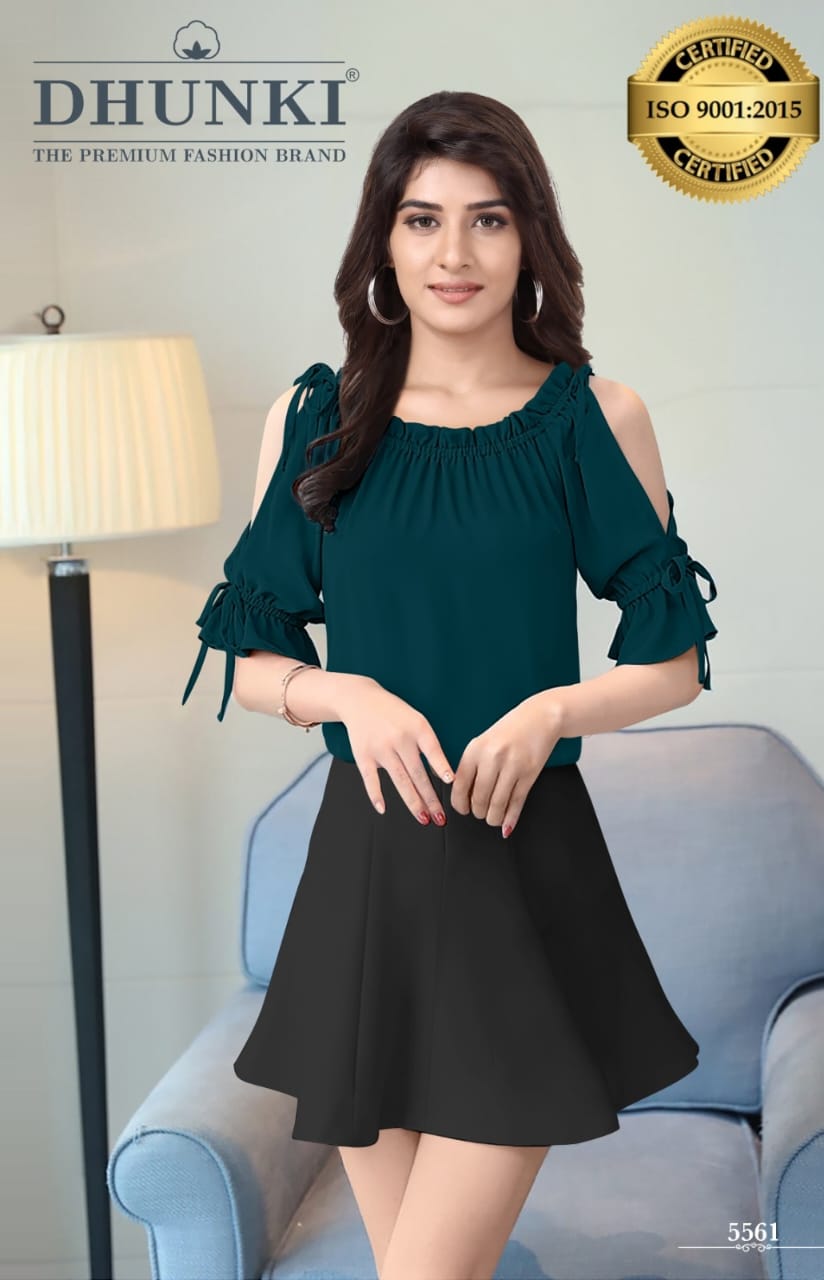 Ladies  Tunic Top-Dhunki 5561