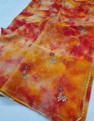 New Collection Multi Color Saree At Wholesale Rate