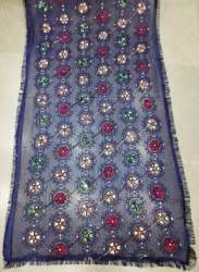 Mirror Work Nazmeen Phulkari Dupatta 