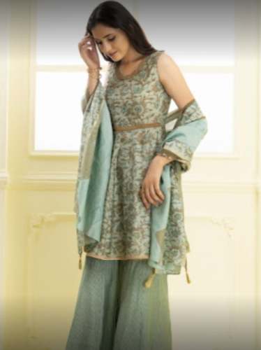 New Collection Peach Sharara Suit For Women