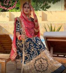 Buy New Multi Collection Rajputi Poshak For Women