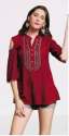 Girlish Western Tunic Top 