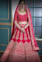 New Collection Red Embroidery Lehenga Choli