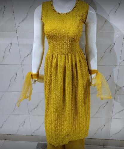 New Collection Yellow Ready Made Suit For Women by Princess Hub