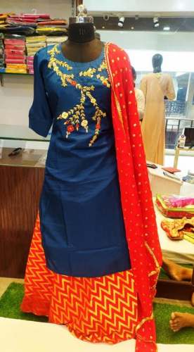 New Collection Kurti Pant Set For Women by Riddhi Siddhi Creations And Boutique
