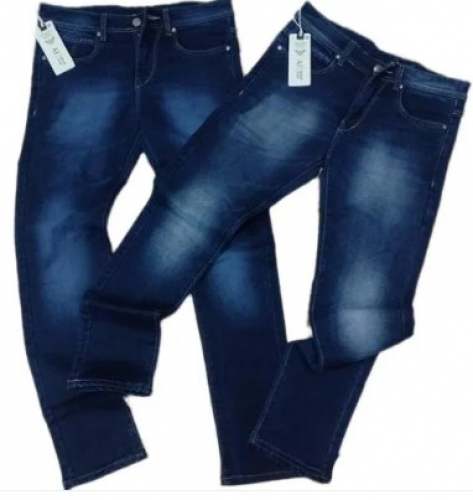 Casual Wear Blue Denim Jeans  by Dark Fashion India Private Limited