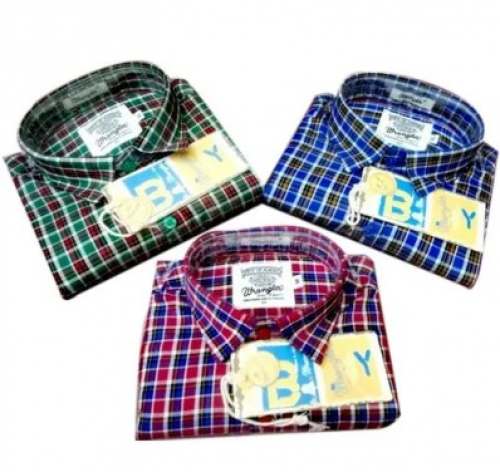 Formal Checks Cotton Shirt  by Dark Fashion India Private Limited