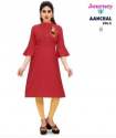 Aanchal High Neck Embroidered Kurti  thumb 2