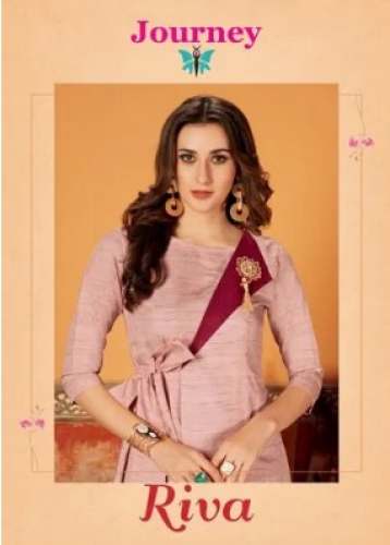 Journey Design Present Riva Rayon Kurti  by Journey Design