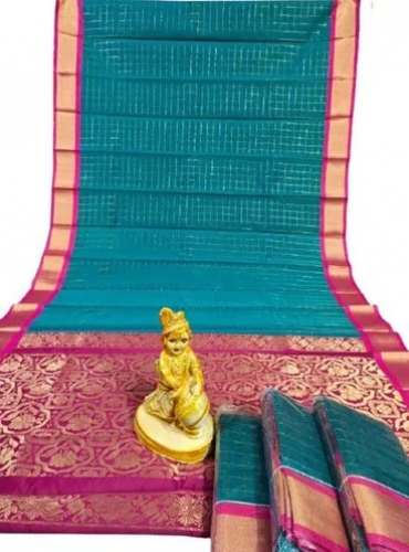 New Arrival Chanderi Silk Saree At Wholesale Rate by Sellappa Tex