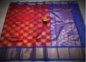 New Arrival Silk Cotton Multi Color Party Wear Saree 